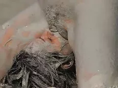 انواع سخت جنسیت ریزه اندام دختر بچه با زن پستان بزرگ